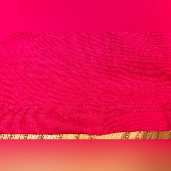 NWT Vintage Eddie Bauer Short Sleeve Basic Crew Tee Size Men’s Large Crimson Red - Picture 6 of 7